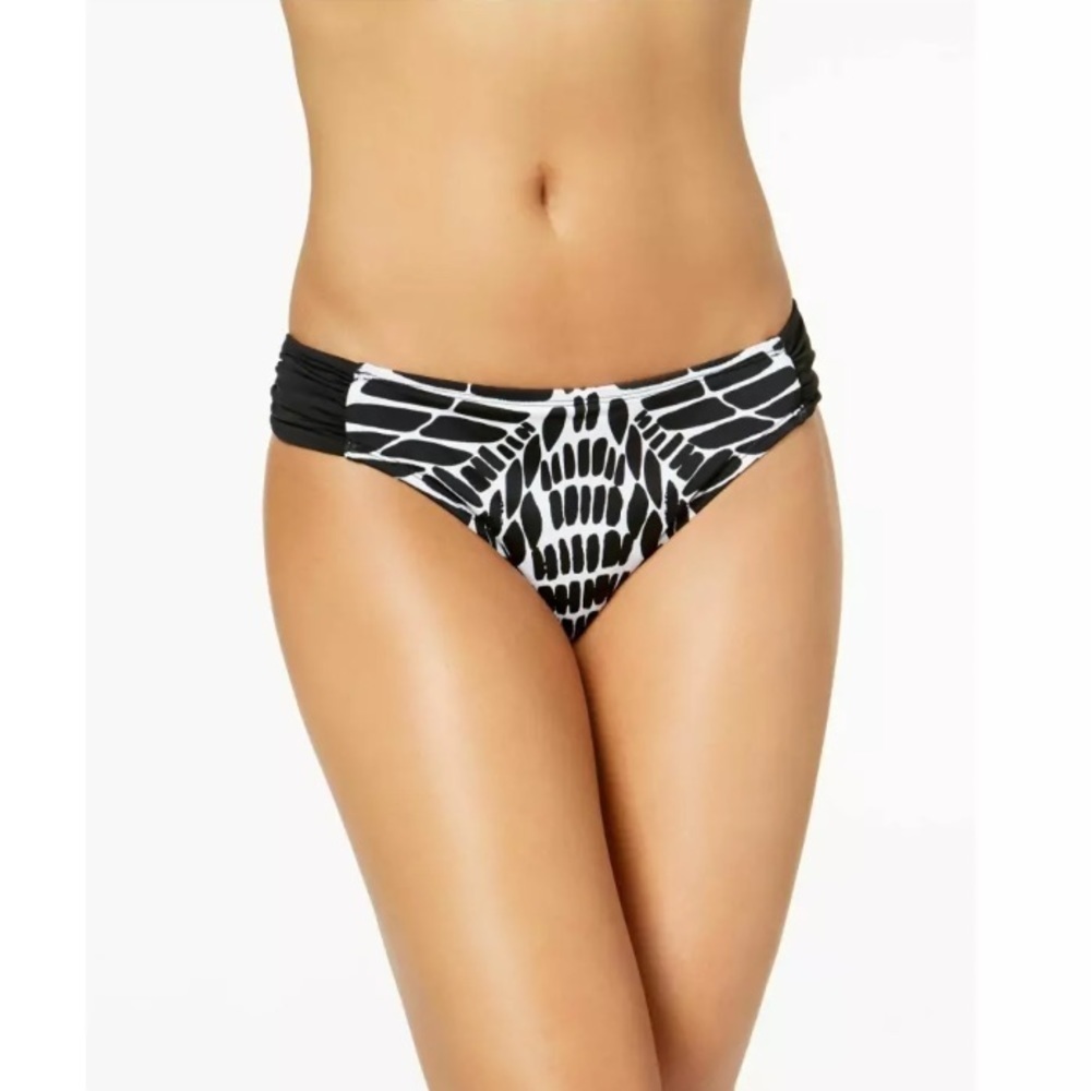 Bar III Kalediscope Printed Side Cinch Bottom